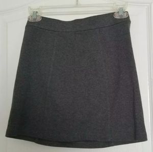 Girls short grey skirt